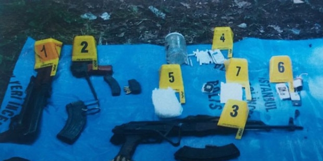 İstanbul'da terör operasyonu: Kuryedeki şifreli karttan cephanelik çıktı