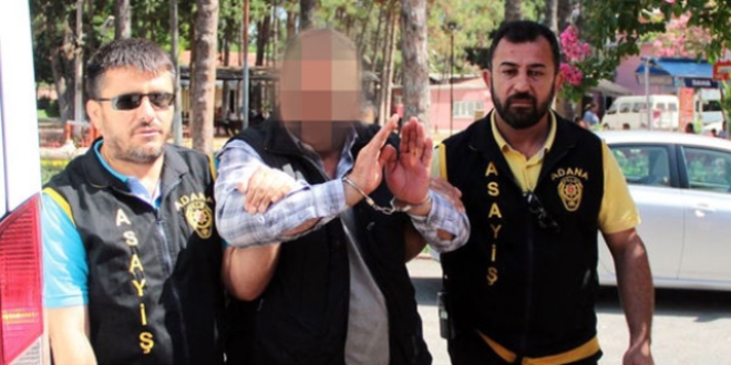 Adana'da cinayeti azmettirmekten aranan baba yakaland