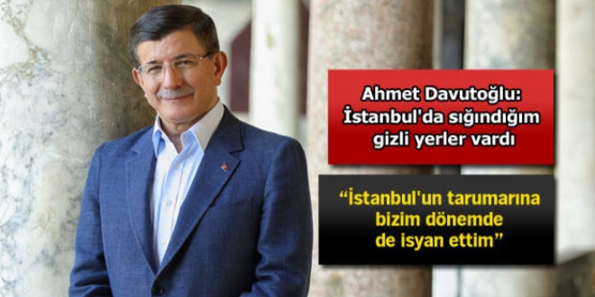 Davutoğlu: İrademi kullanmanın mutluluğu var