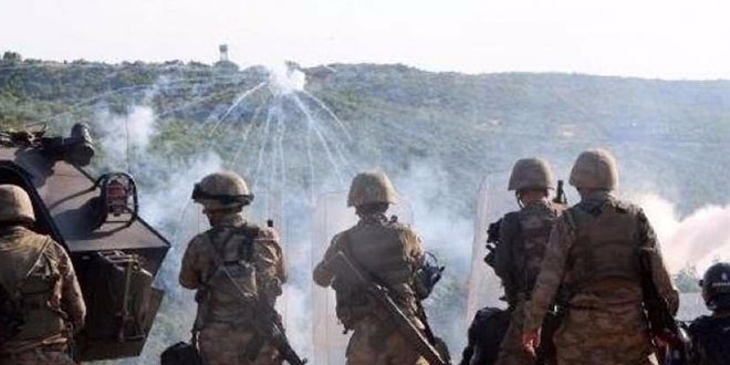 Canlı bomba üssü kuşatıldı
