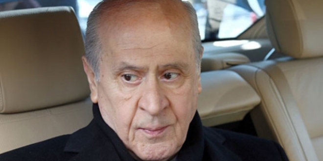 MHP Genel Ba�kan� Bah�eli, Genel Merkez'de