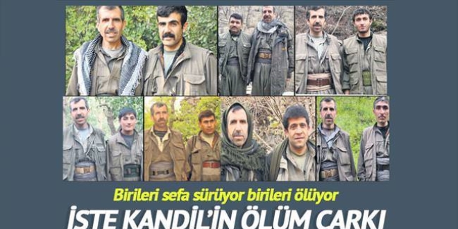 'Kandil'in Ölüm çarkı'