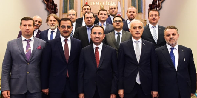 Bakan Bozda�, M�S�AD heyetini kabul etti