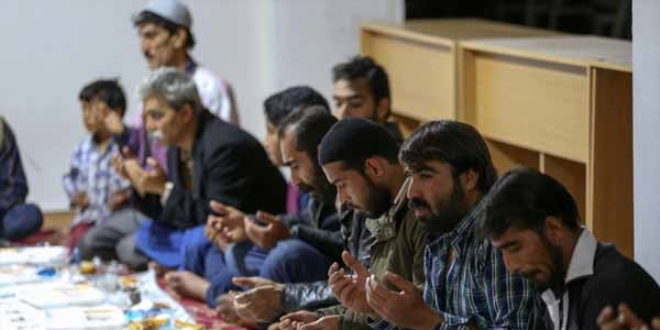 Van'da Suriyeli sığınmacılara iftar