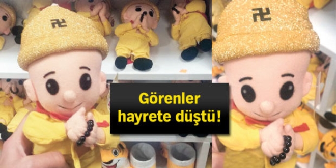 Bolu'da dinlenme tesisinde Nazi bebeği