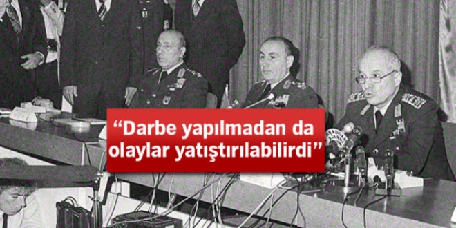 Yarg�dan '12 Eyl�l darbesi mecburiyetti' savunmas�na tarihi yan�t
