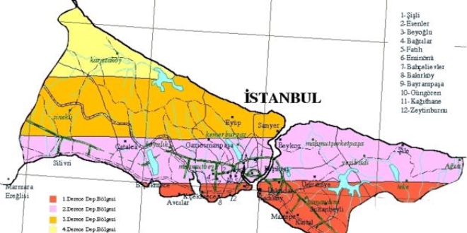 İstanbul depreminde hangi ilçe nasıl etkilenecek?