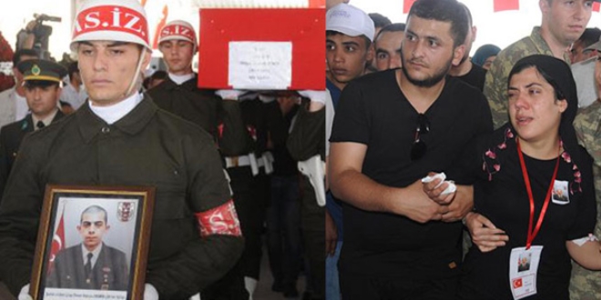 Şehit uzman çavuş Demir, gözyaşları içinde toprağa verildi