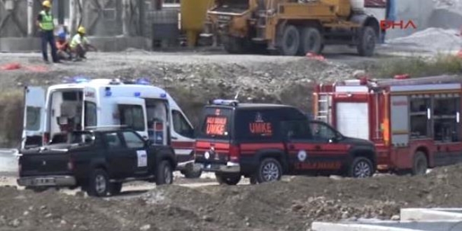 Hastane inşaatında çalışan işçi intihar etti
