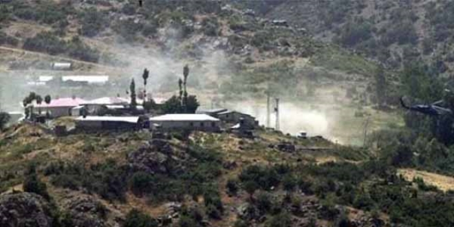 Hakkari'de askeri üs bölgesine havanla ateş açıldı