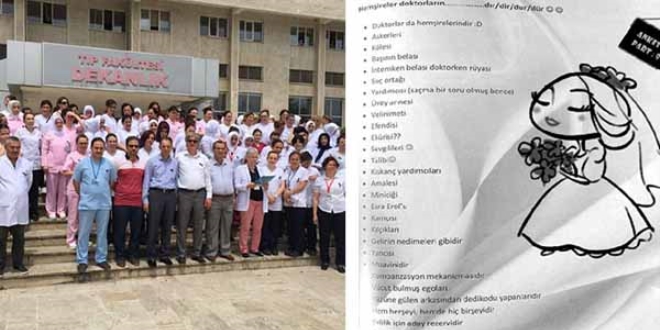 Öğrencilerin çıkardığı dergiye hemşireler tepki gösterdi