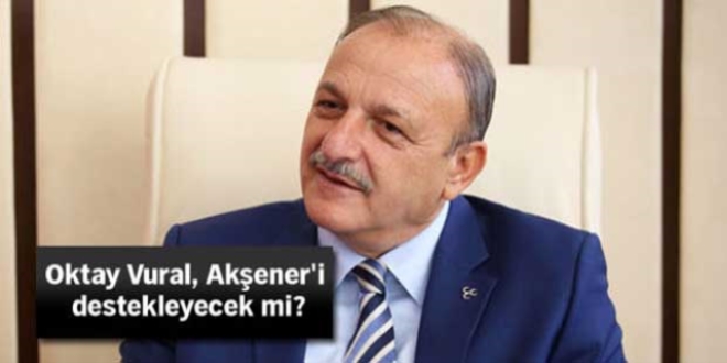 Oktay Vural: İnisiyatif almaya hazırım