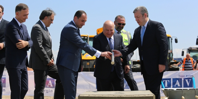TAV, Tiflis Havaliman yeni terminalinin temelini att