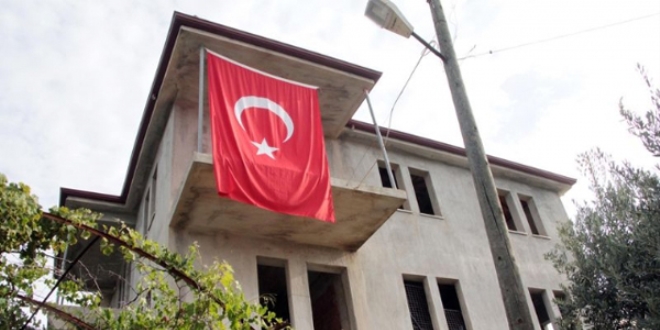 Şehidin babaevinin inşaatını belediye tamamlayacak