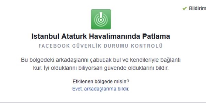 Facebook 'Gvende misin' uygulamas devrede