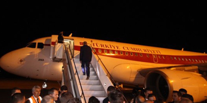 Başbakan Yıldırım, uçakla İstanbul'a gitti