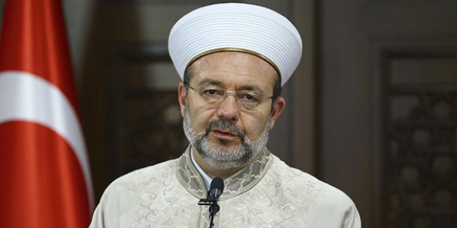 Görmez'den şehit ailelerine umre mektubu