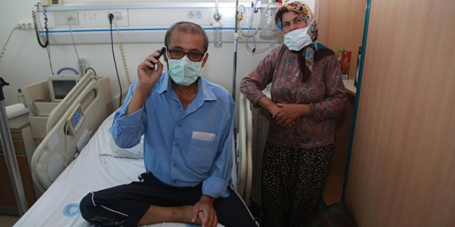 Hayat� i�in �alan telefonu doland�r�c� sand�