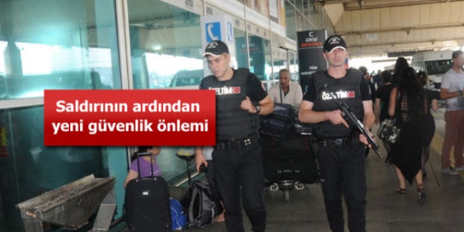 Özel Harekat artık havaalanlarında devriye gezecek