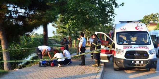 Seyhan Nehri kıyısında kendini ağaca asan gencin cesedi bulundu