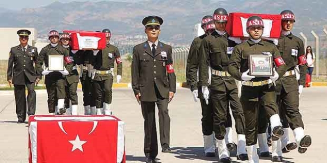 Bingöl şehitleri memleketlerine uğurlandı