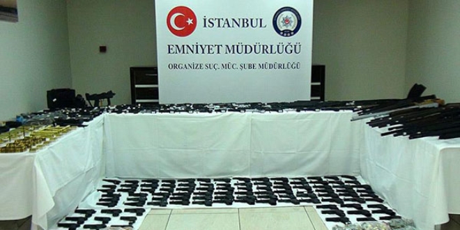 İstanbul merkezli silah kaçakçılığı operasyonu düzenlendi