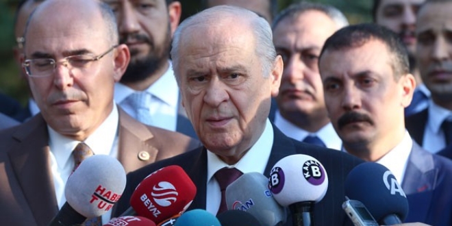Bahçeli kurultay için tarih verdi