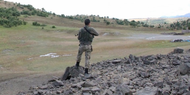 TSK: Teröristler tarafından kaçırılan korucu şehit edildi