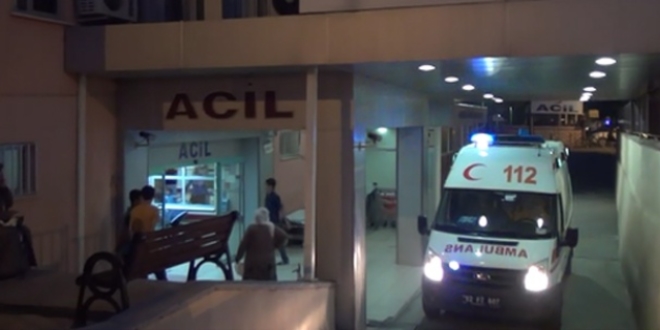 Gaziantep'te baklanan polis memuru ar yaraland