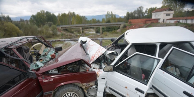 Aksaray'da trafik kazası: 7 yaralı