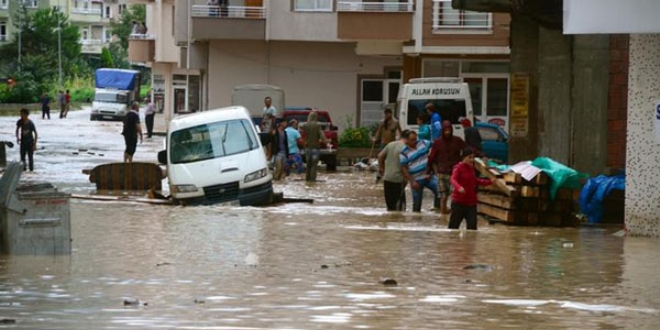 Kayseri'de selin ardından hasar tespit çalışmalarına başlandı