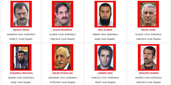 'Bahoz Erdal' teröristler listesinde kırmızı kategorideydi