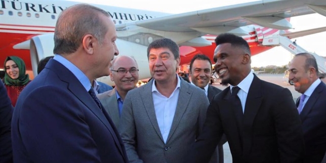 Cumhurbakan Erdoan, Messi ile futbol oynayacak