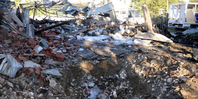 Bilecik'te tüp gaz deposunda patlama: 1 yaralı