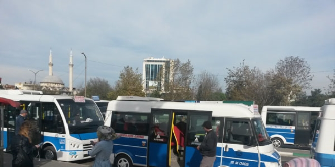 'Minibüsçü esnafı müjde bekliyor'