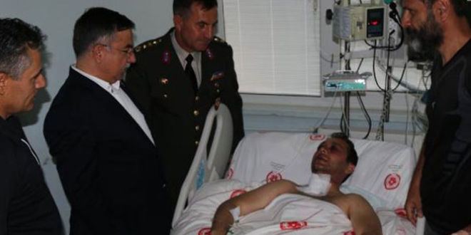 Yaralı Pilot Üsteğmen, GATA'ya sevk edildi