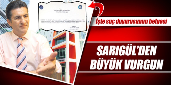 Sarıgül, hakkında suç duyurusu