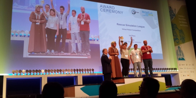 YTÜ, Robocup Şampiyonası'ndan 2 birincilik aldı