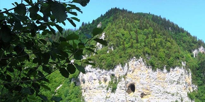 Kayal�klarda do�al T�rkiye haritas�