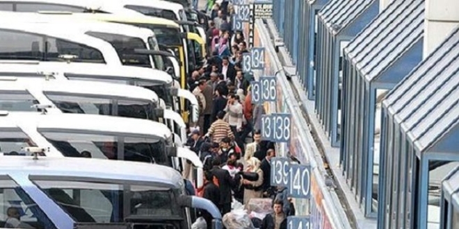 Otobs bileti kimlik numarasyla satlacak