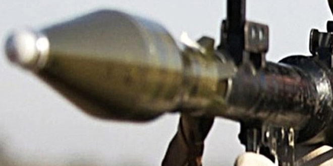 Siirt'te askeri kla ve polis karakoluna roketli saldr