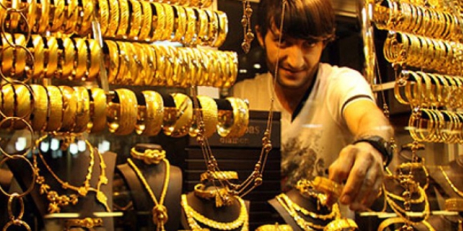 Alt�n�n kilogram� 123 bin 650 liraya y�kseldi