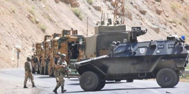 �ukurca'da askeri konvoya may�nl� sald�r�