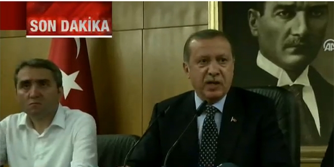 Erdoğan: Benim bulunduğum yeri bombaladılar