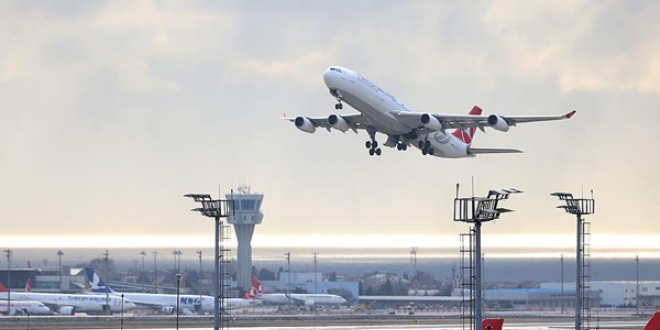 ' hatlarda Ankara Esenboa dnda ki havalimanlar sefere ald'