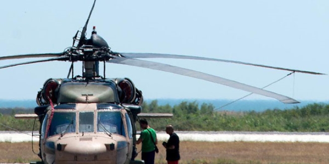 TSK personeli Sikorsky'i almak için Dedeağaç'ta