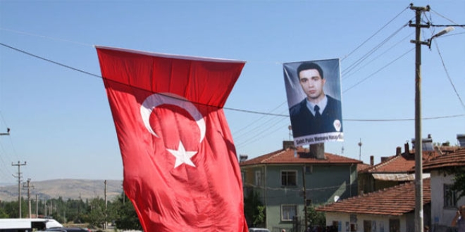 Şehit polis memuru Hasan Gülhan'ın cenazesi Çankırı'da