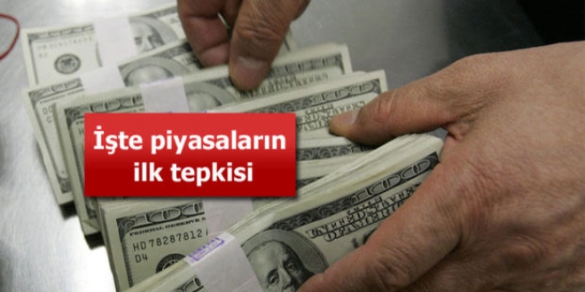 ��te piyasalar�n darbe giri�imine ilk tepkisi