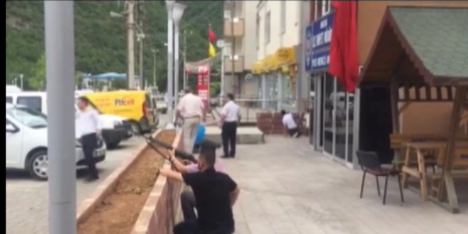 Trabzon'da, polise yapılan saldırının detayları