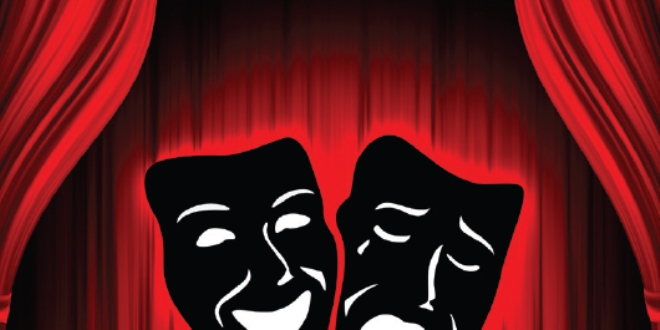 As�l tiyatro, tiyatrocular�n darbeye 'tiyatro' demesidir